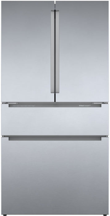 BOSCH B36CL80ENS 800 Series 36 Inch Counter Depth French Door  Refrigerator