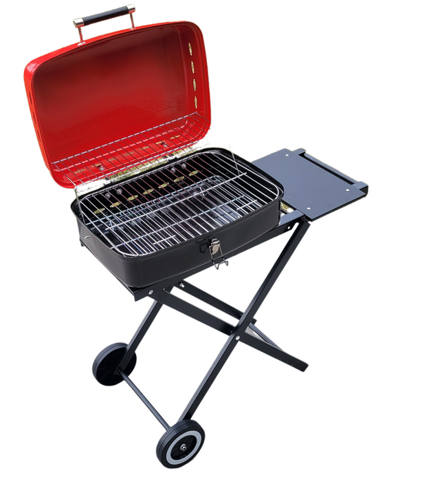 Portable Charcoal BBQ Grill with cart