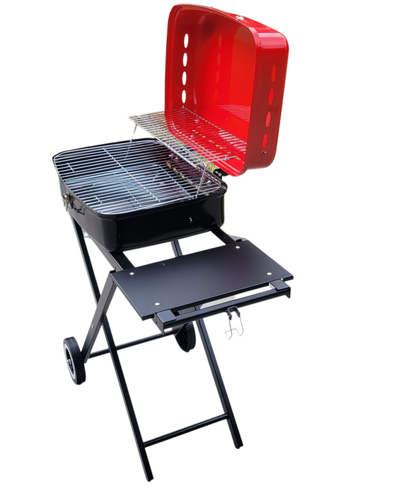 Portable Charcoal BBQ Grill with cart