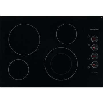 Frigidaire 30-Inch Electric Cooktop In Black FFEC3025UB