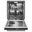 KitchenAid KDTM404KBS 44 dBA Dishwasher In PrintShield Finish With FreeFlex Third Rack In Black