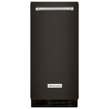 KitchenAid KUIX535HBS 15-Inch Automatic Ice Maker with PrintShield Finish In Black