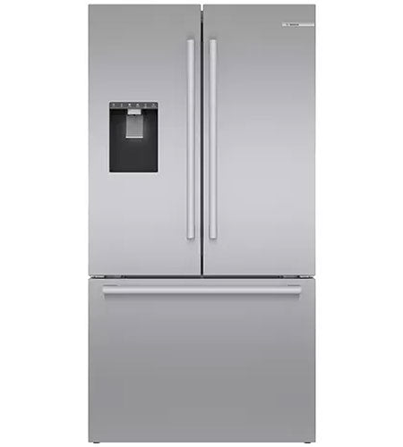 BOSCH 500 Series 36 Inch Counter depth French Door Refrigerator - B36CD50SNS