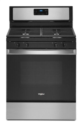 Whirlpool WFG515S0JS 5.0 cu. ft. Gas Range with Self-Cleaning Convection Oven in Stainless Steel