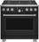 GE Cafe C2Y366P3TD1 36" Dual-Fuel Professional Range with 6 Burners (Natural Gas) In Matte Black