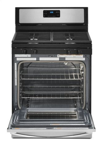 Whirlpool WFG515S0JS 5.0 cu. ft. Gas Range with Self-Cleaning Convection Oven in Stainless Steel