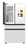 Samsung RF29BB8900AWAC 36" BESPOKE 4 Door French Door Refrigerator with Family Hub™ In White