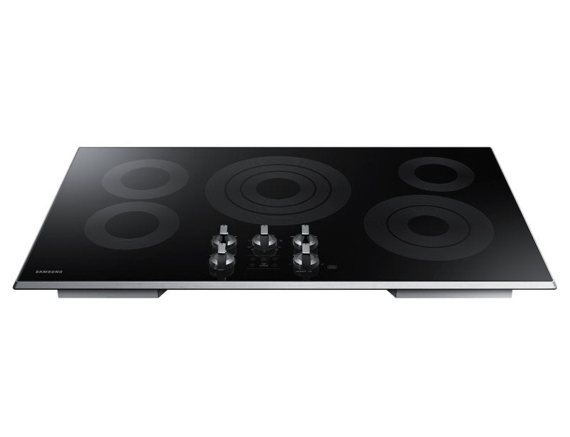 Samsung NZ30K6330RS/AA 9.5 kW Electric Cooktop with 6/9" 3.3 kW Rapid Boil Burner - Stainless Steel - Cooktop - Samsung - Topchoice Electronics