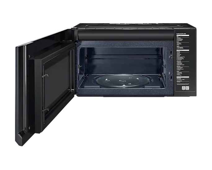 Samsung ME21A706BQN/AC 2.1 cu.ft. Over-the-Range Microwave with 400 CFM and Glass Touch Control