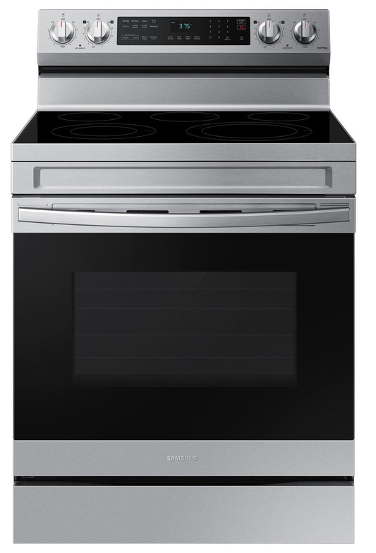 Samsung 6.3 cu.ft. Freestanding Electric Range with Air Fry and Wi-Fi NE63A6511SS/AC