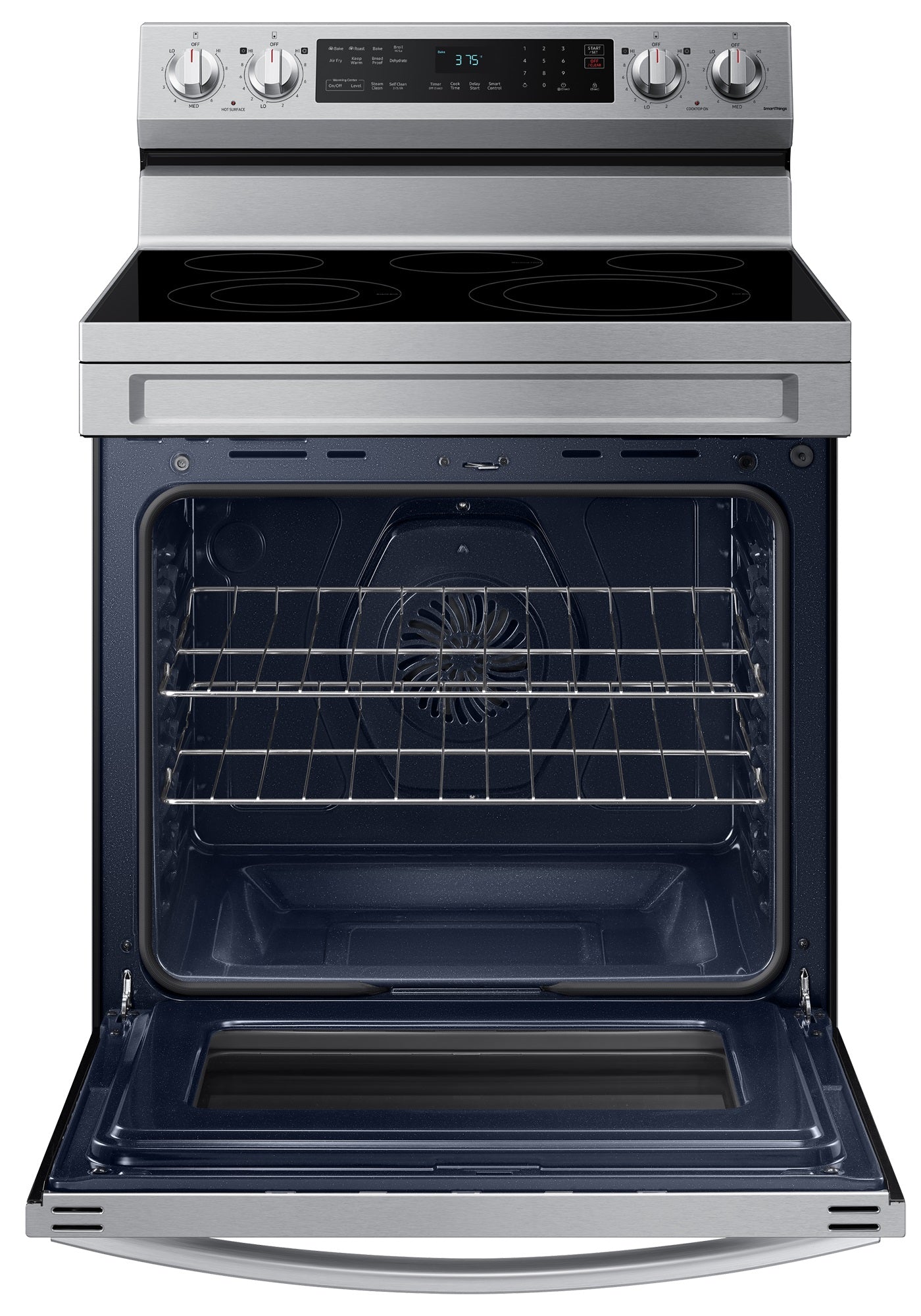 Samsung 6.3 cu.ft. Freestanding Electric Range with Air Fry and Wi-Fi NE63A6511SS/AC