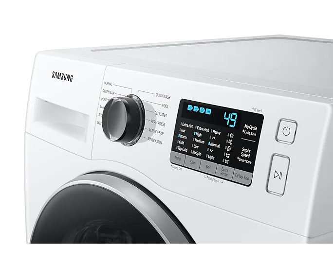 Samsung WW25B6800AW/AC 2.9 cu.ft Front load washer with Super Speed and Steam Wash