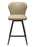 Amelie Stool in Lite Taupe Seating