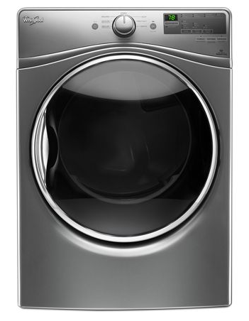 Whirlpool YWED85HEFC 7.4 cu. ft. Electric Dryer with Quick Dry Cycle - Chrome Shadow