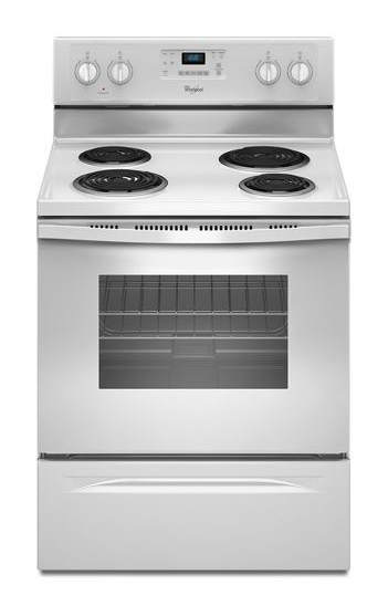 Whirlpool 4.8 Cu. Ft. Freestanding Electric Range with AccuBake® System - Range - Whirlpool - Topchoice Electronics