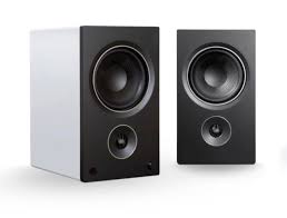 Psb Alpha AM3  Compact Powered Speakers In White