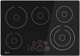 LG LCE3010SB 30'' Electric Cooktop in Black