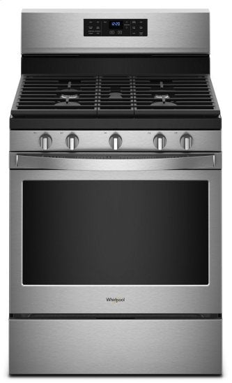 Whirlpool WFG550S0HZ 5.0 cu. ft. Gas Range with Fan Convection Oven in Fingerprint Resistant Stainless Steel