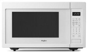 Whirlpool YWMC30516HW 1.6 cu. ft. Countertop Microwave in White
