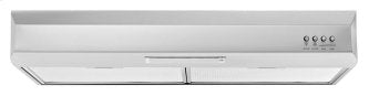 Whirlpool WVU7130JS Gold 30" Vented 300-CFM Under-Cabinet Hood In Stainless Steel
