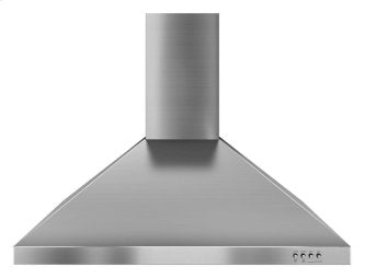 Whirlpool WVW7330JS Gold 30" Vented 300-CFM Wall-Mount Canopy Hood In Stainless Steel
