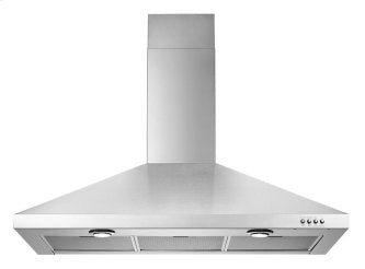 Whirlpool WVW7336JS Gold 36" Vented 300-CFM Wall-Mount Canopy Hood In Stainless Steel