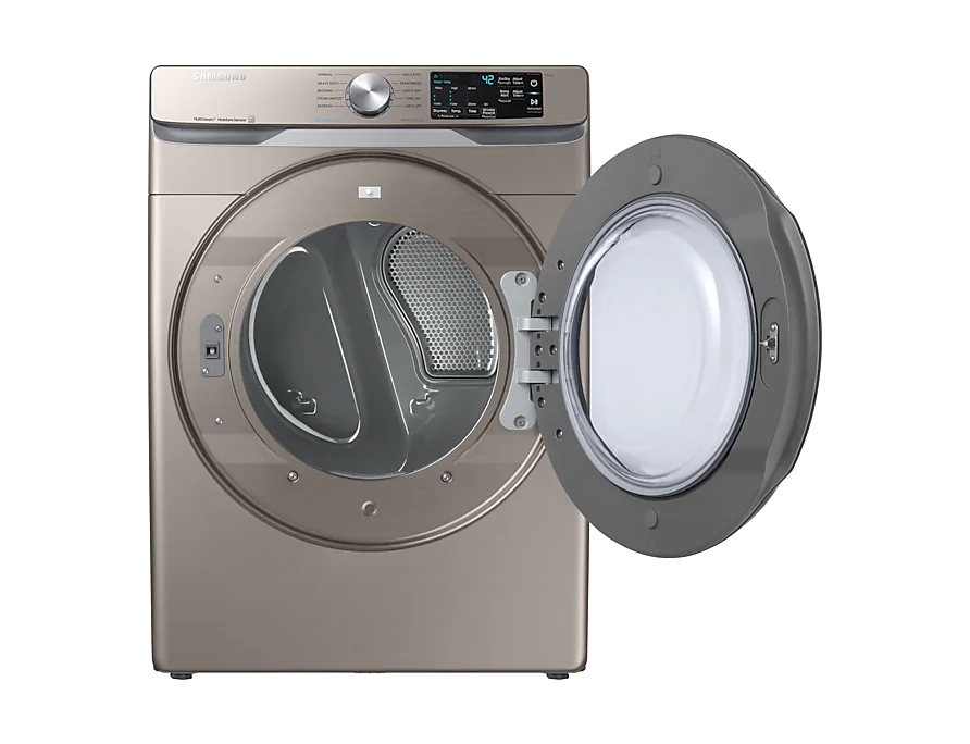 Samsung DVE45T6100C/AC 7.5 Cu.Ft. Electric Dryer with Steam Sanitize+ in Champagne