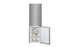 LG LBNC12231V 24-Inch 11.9 Cu. Ft. Counter-Depth Bottom Freezer Refrigerator In Platinum Silver