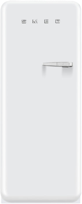 Smeg FAB28UWHL1 White 50's Retro Style Fridge - Left Hinge