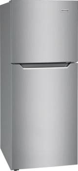 Frigidaire FFET1022UV 10.1 Cu. Ft. Top Freezer Apartment-Size Refrigerator In Stainless Steel