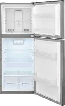 Frigidaire FFET1022UV 10.1 Cu. Ft. Top Freezer Apartment-Size Refrigerator In Stainless Steel
