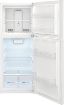 Frigidaire FFET1022UW 10.1 Cu. Ft. Top Freezer Apartment-Size Refrigerator In White