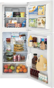 Frigidaire FFET1222UW 11.6 Cu. Ft. Top Freezer Apartment-Size Refrigerator in White