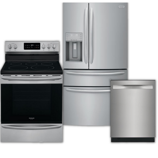 Frigidaire Gallery Fridge - Stove - Dishwasher Appliances Set