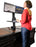 Star Ergonomics Dual Monitor Electric Sit-Stand Workstation Premium Series- SE05E2WB