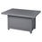Napoleon Hampton Rectangle Patioflame Table with Windscreen and cover