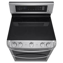 LG LDE5415ST 7.3 cu. ft. Electric True Double Oven Range with ProBake Convection™ and EasyClean® in Stainless Steel