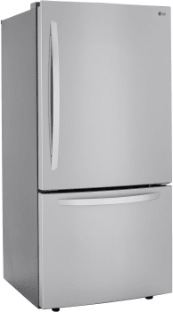 LG LRDCS2603S 26 cu. ft. Bottom Freezer Refrigerator In Stainless Steel