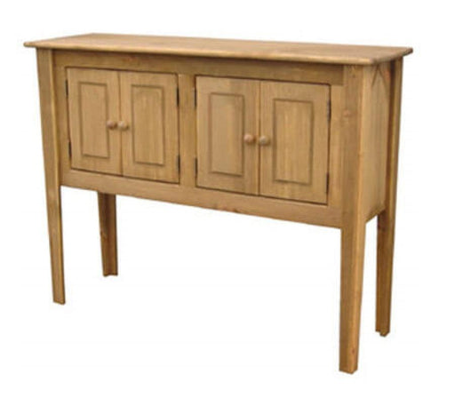 Timber Creek-MC1331 Handcrafted Tall Sideboard Authentic Canadian Made Rustic Pine Furniture (Shipping 4 to 7 Weeks)