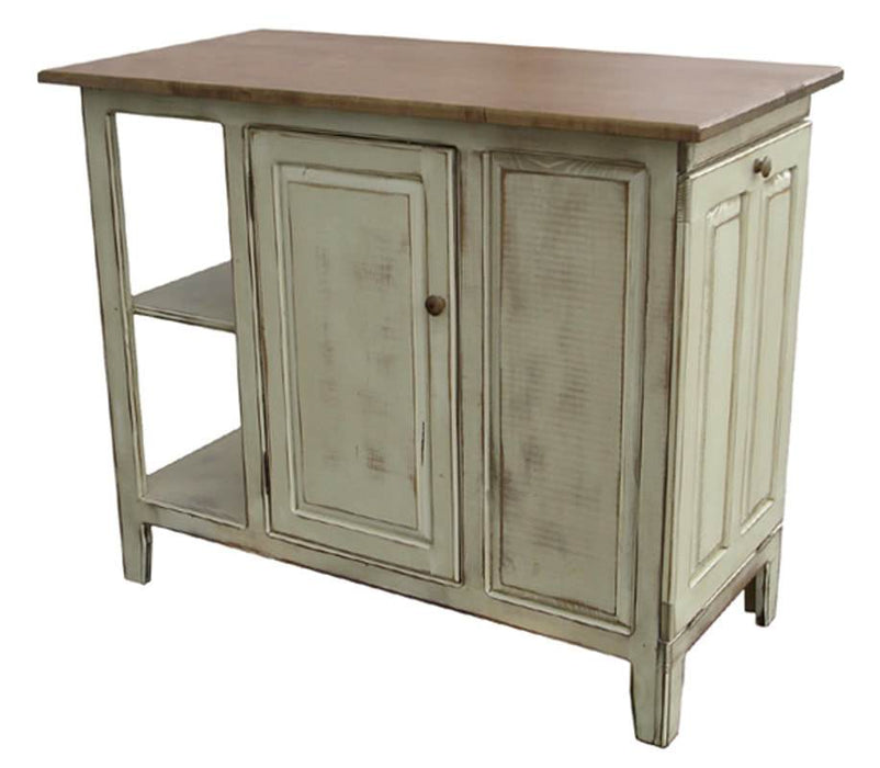 Timber Creek-MC1339 Handcrafted Kitchen Island Authentic Canadian Made Rustic Pine Furniture (Shipping 4 to 7 Weeks)