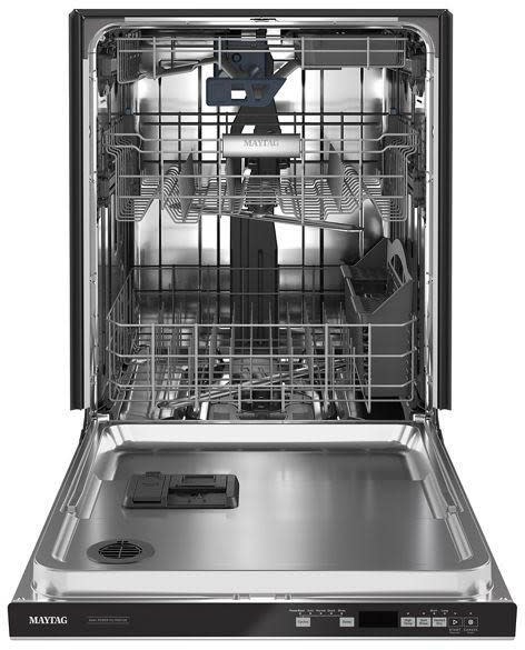 Maytag MDB8959SKW Top Control Dishwasher With Third Level Rack And Dual Power Filtration In White