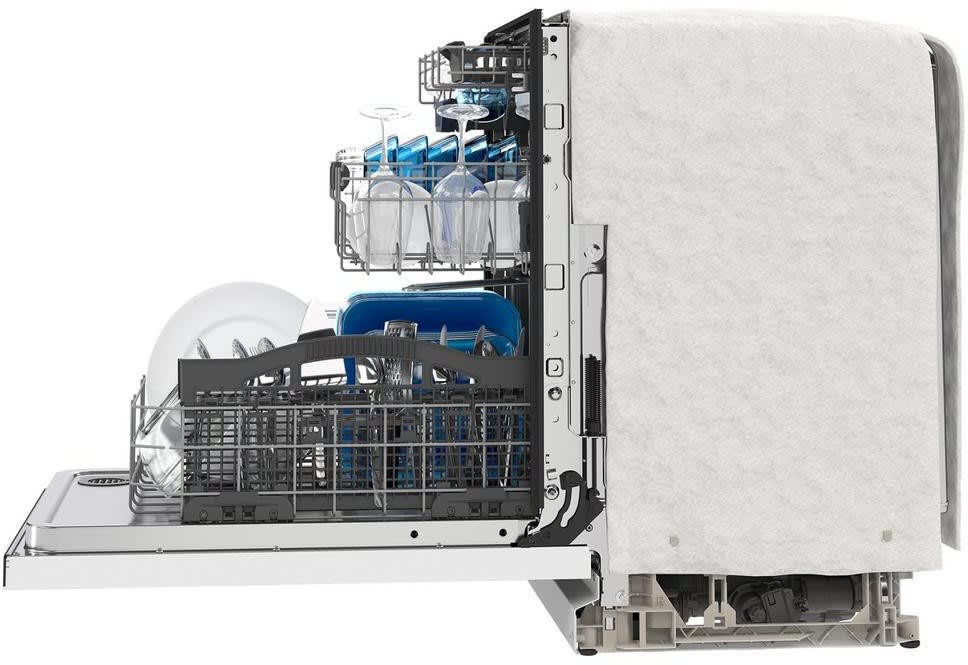 Maytag MDB8959SKW Top Control Dishwasher With Third Level Rack And Dual Power Filtration In White