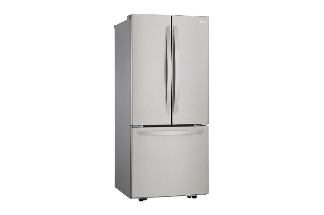 LG LRFNS2200S 21.8 cu.ft. 3-Door French Door Refrigerator in Stainless Steel