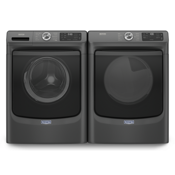 Maytag 5.2 cu ft Washer and matching Electric Dryer Set - MHW5630MBK - YMED5630MBK