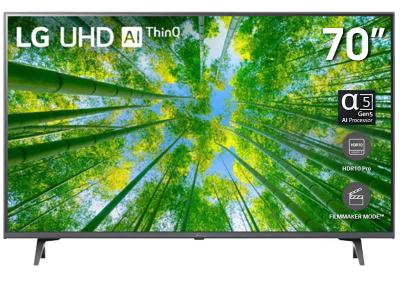 LG 70" 4K UHD Smart webOS 22 ThinQ AI TV - 70UQ8000AUB