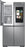 Samsung 36 inch wide Counter Depth Flex Door Family Hub Refrigerator - RF23A9771SR