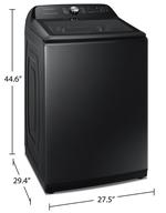 Samsung WA50A5400AV/A4 5.8 Cu.Ft. Top Load Washer with SmartThings In Black Stainless Steel