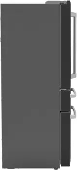 GE Cafe CXE22DP3PD1 22.3 cu. ft. Smart Four-Door French Door Refrigerator in Black Stainless Steel