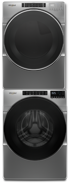 Whirlpool 5.8 cu ft Front Load Washer & 7.4 cu. ft. Electric Dryer Set - WFW6605MC YWED6620HC