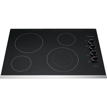 Frigidaire 30-Inch Electric Cooktop In Black FFEC3025US